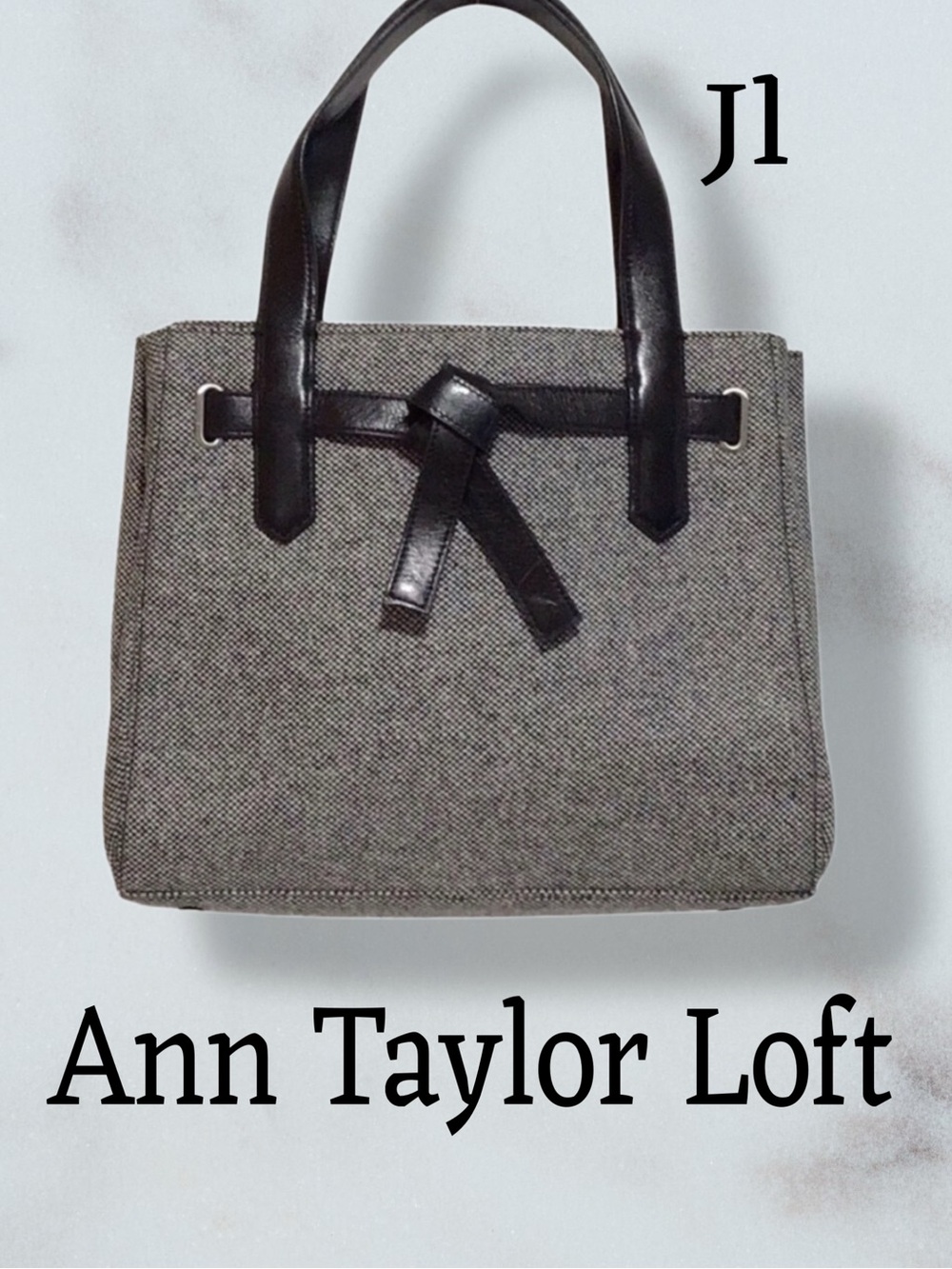 ANN TAYLOR LOFT Tweed Handbag Vintage